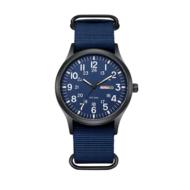 Herenhorloge Outdoor – Waterdicht 100m, Krasbestendig Saffierglas