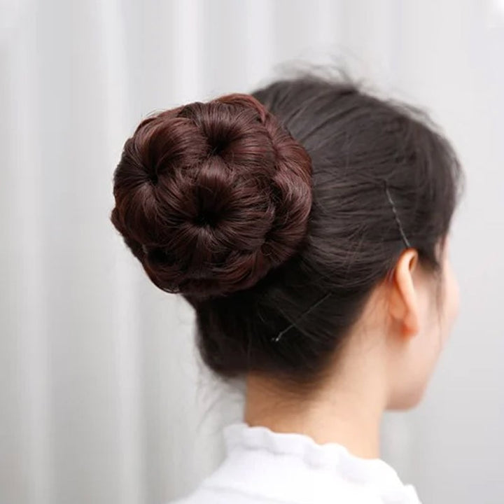 Bloemvormige Haarclip met Extensions – Fiora