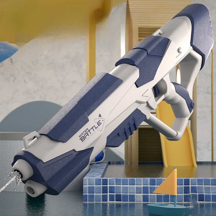 Waterpistool met drukstraal & USB-accu voor kinderen & volwassenen – SpritzPower X1