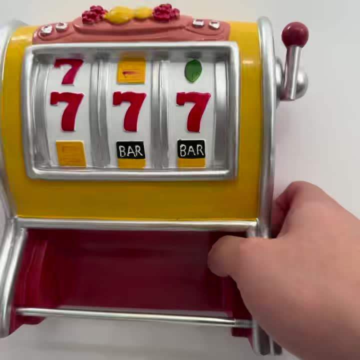 Jackpot Toiletpapierhouder – Gokautomaat Design & Wandmontage