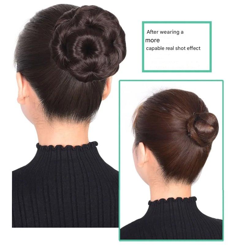Bloemvormige Haarclip met Extensions – Fiora