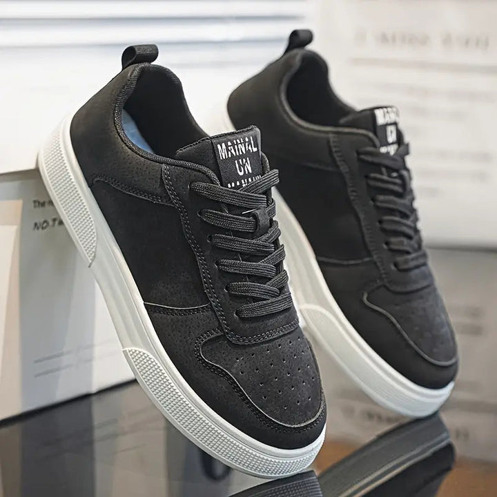 Heren wandelschoenen van suède met comfortabele zool en stijl - Marco