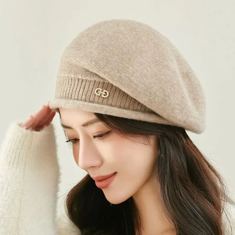 Casual Wollen Dames Baret - Diana