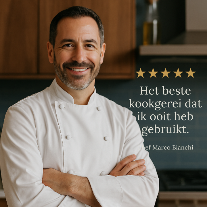 Titanium Pannenset – Pan, Keukengerei & Snijplank | Essentials voor een Duurzame Keuken