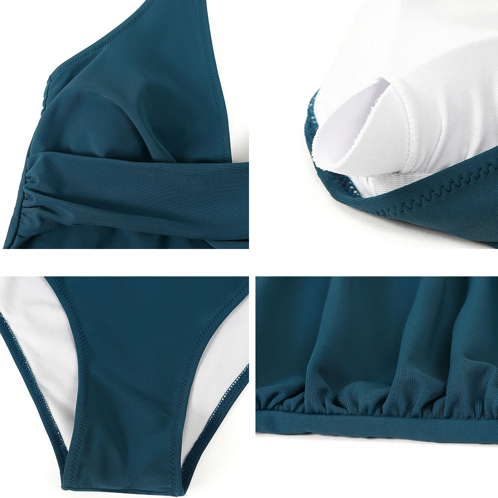 Halternek Damesbadpak - comfortabel en stijlvol