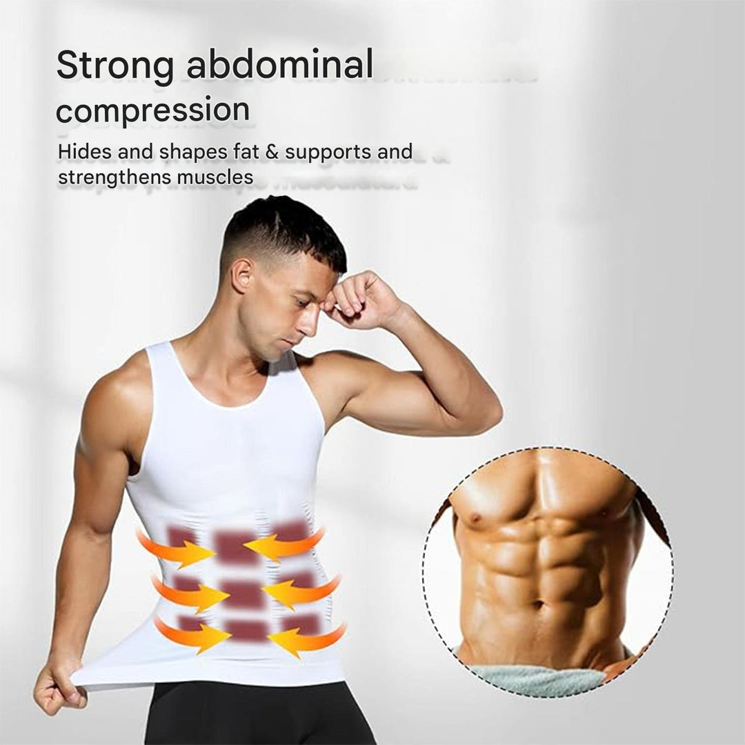 Corrigerend herenhemd met shaping-effect – Noah