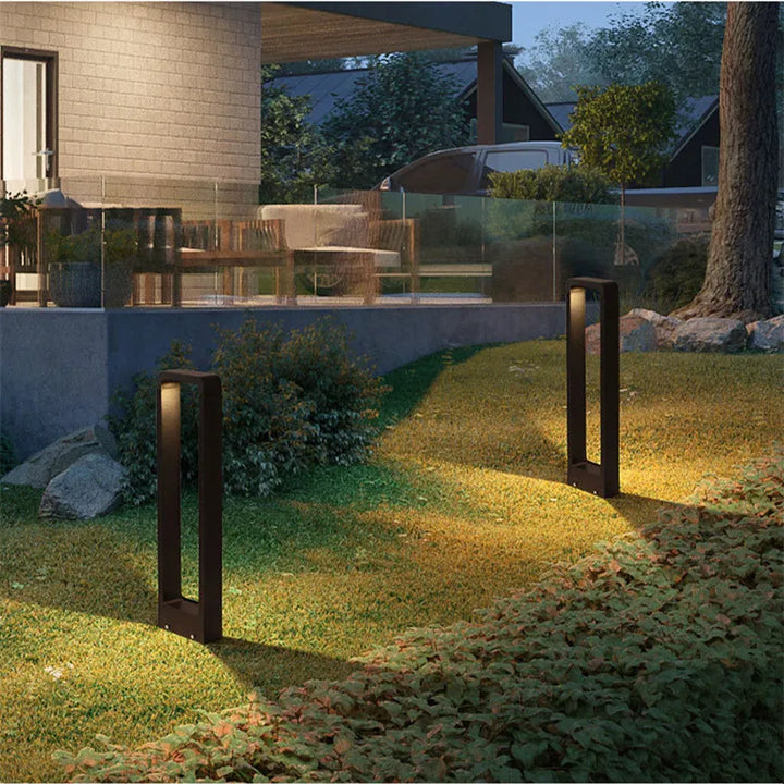 Hoogwaardige tuinlamp met duurzame montage voor buitengebruik