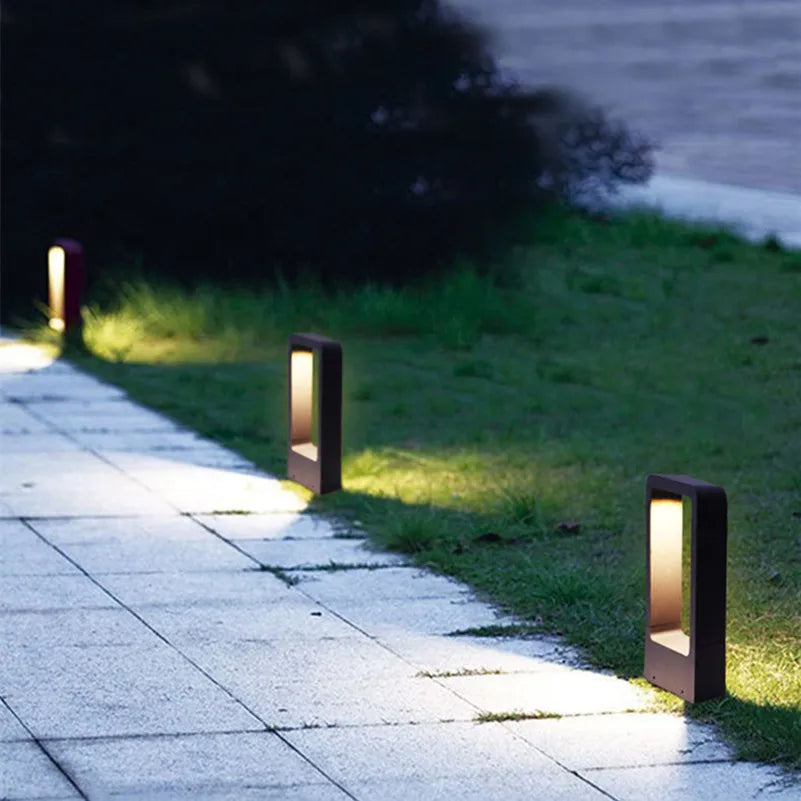 Hoogwaardige tuinlamp met duurzame montage voor buitengebruik