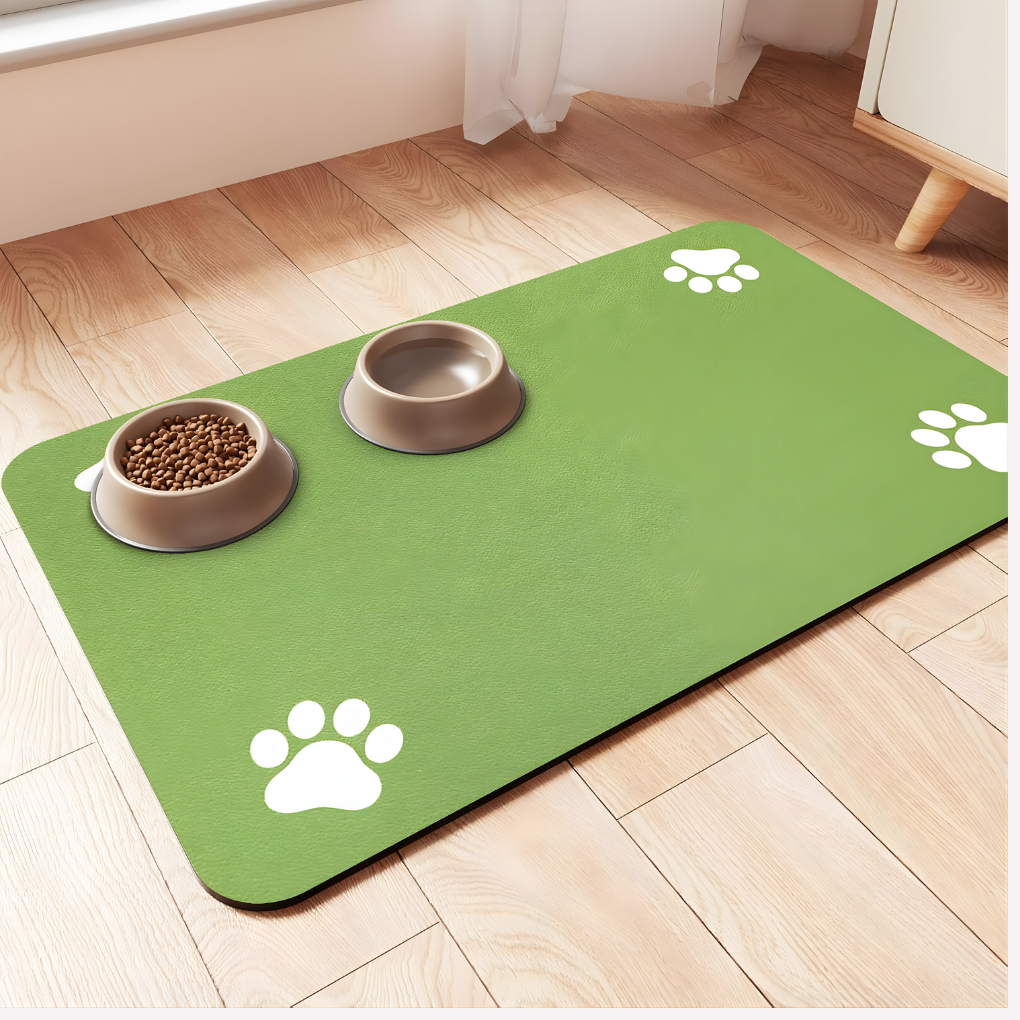Huisdier Voedingsmat - Absorberende Huisdier Placemat voor Voedsel en Waterbak