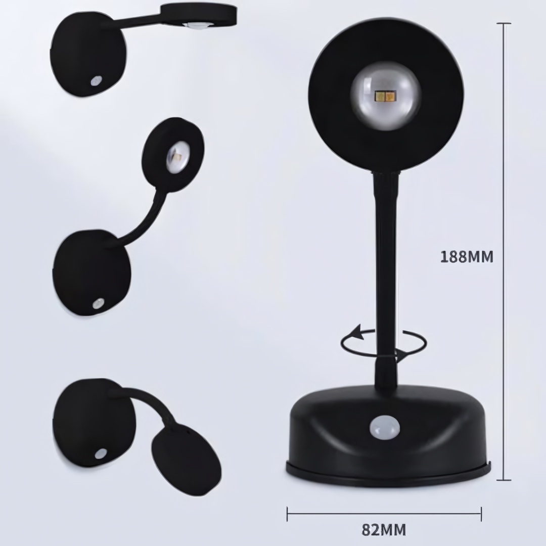 Draadloze LED-schijnwerper met Bewegingssensor - Spark360