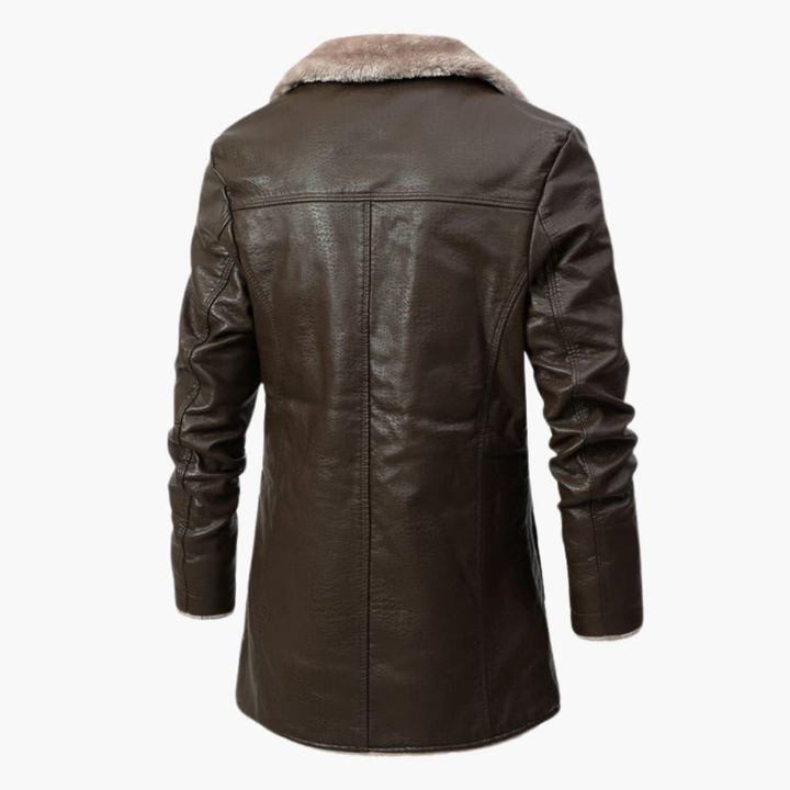 Wollen Winterjas – Elegante Jas voor Mannen, Warm