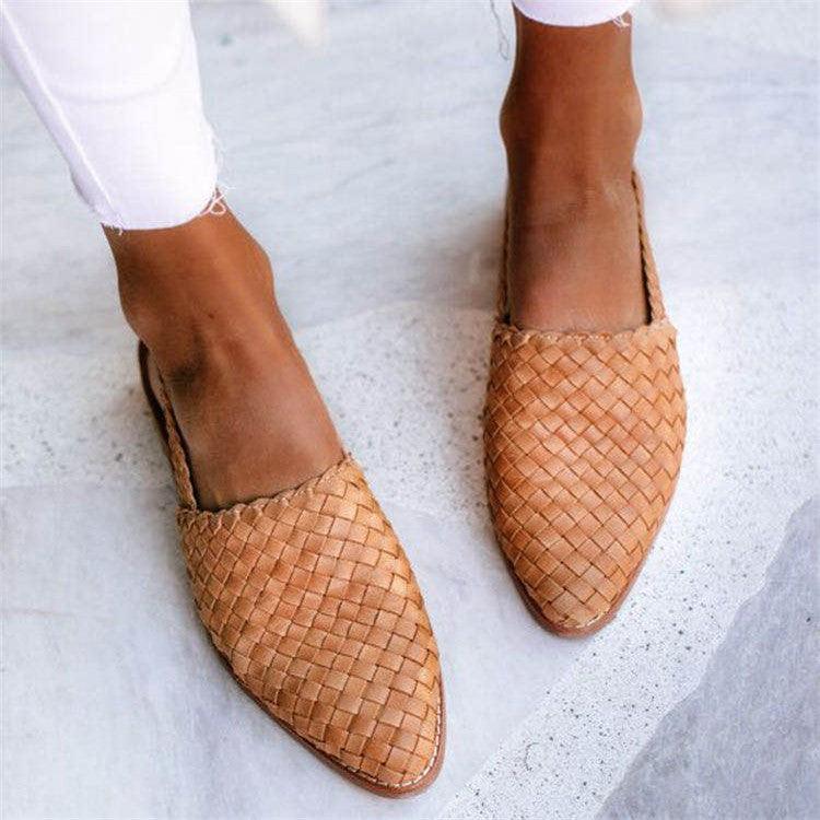 
                  
                    Vionessa – Gesloten Dames Schoenen met Platte Zool en Modieuze Gesp voor Elke Dag
                  
                