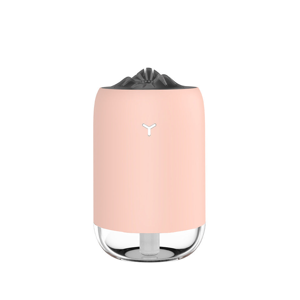 Mini vlam luchtbevochtiger via USB met timer van 2 tot 8 uur
