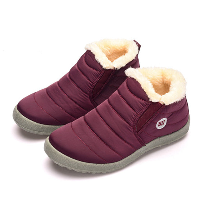 Waterdichte snowboots om in te stappen, voor dames en heren