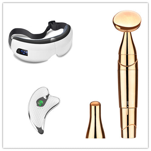 Oogmassage-apparaat met warmte, luchtdruk en bluetooth-muziek