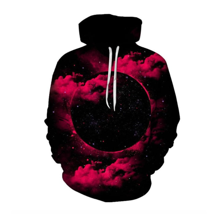 3D Digitale Print Vreemde Nacht Ster Sweatshirt