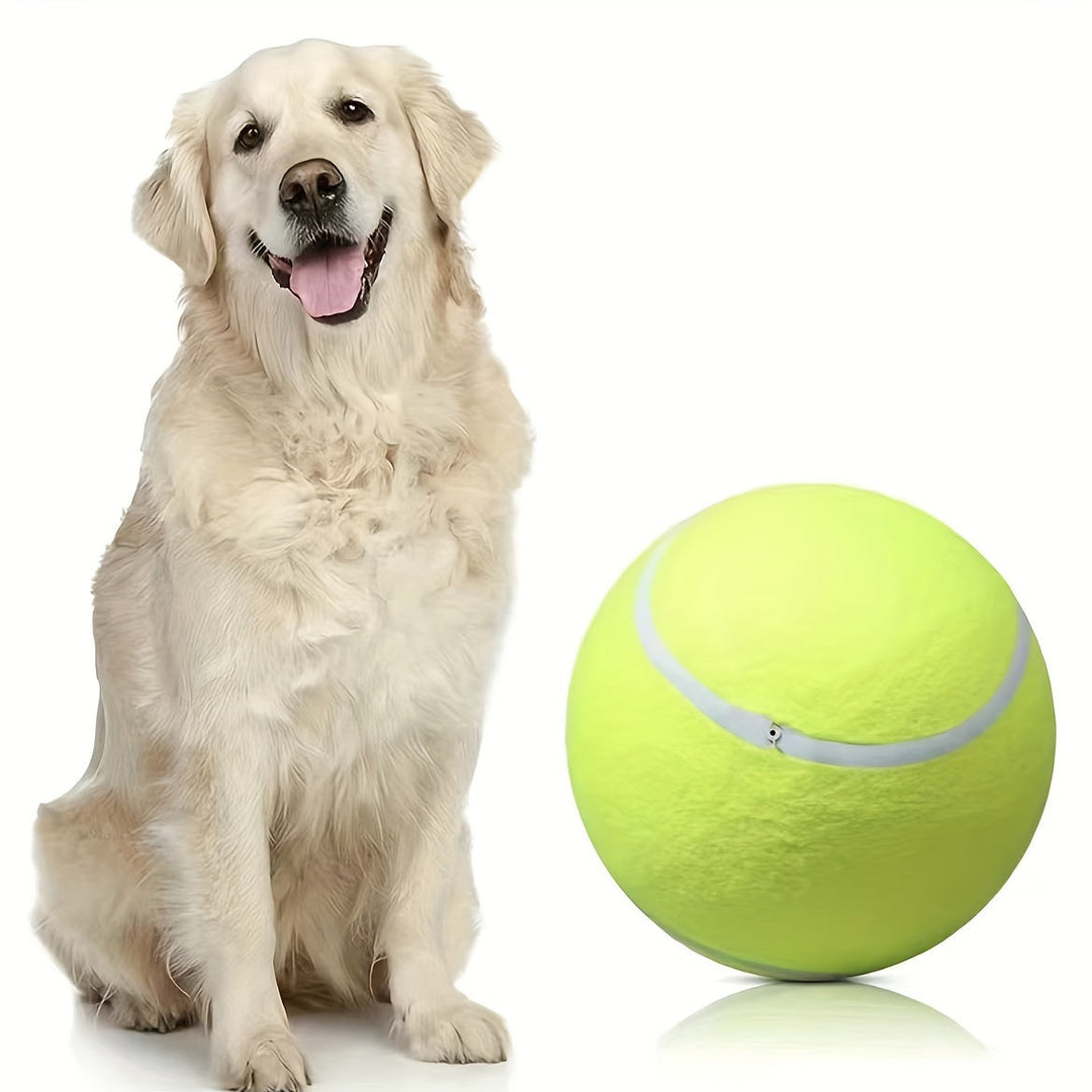 Extra Duurzame Tennisbal voor Grote Honden – Ideaal voor Spel en Buitenactiviteiten