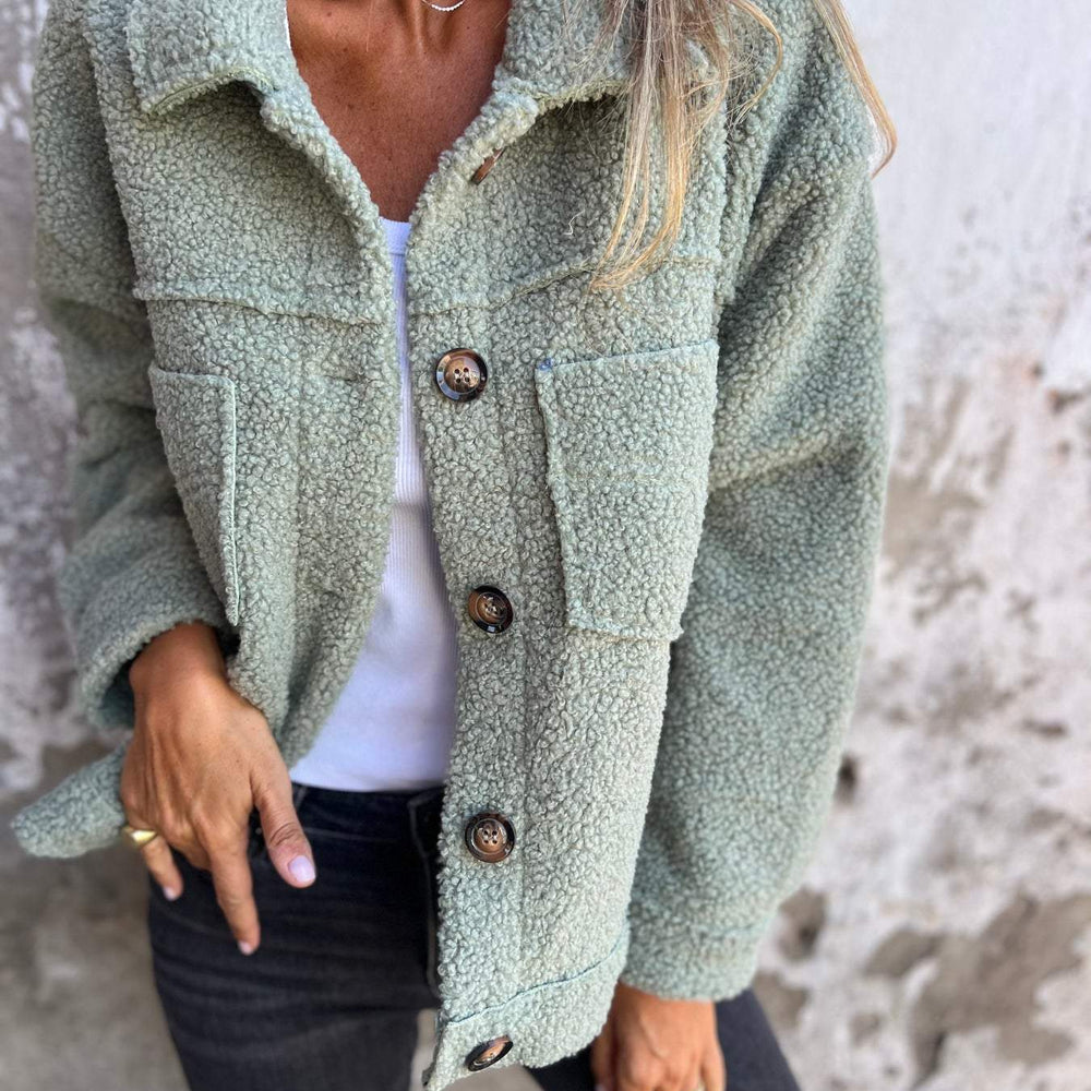 
                  
                    Bella - Stijlvolle Korte Bouclé Jas voor Dames - SkinzLine
                  
                