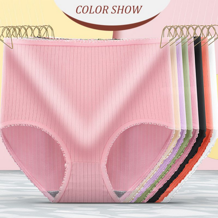 Lekvrij ondergoed met hoge taille – Camille (8-pack)