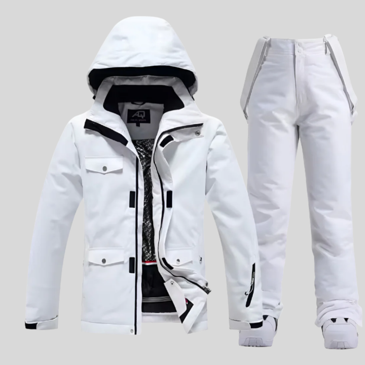Dames ski-jas en -broekset, functionele winteroutfit