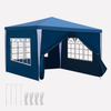 Tuinpaviljoen feesttent met verwijderbare zijpanelen