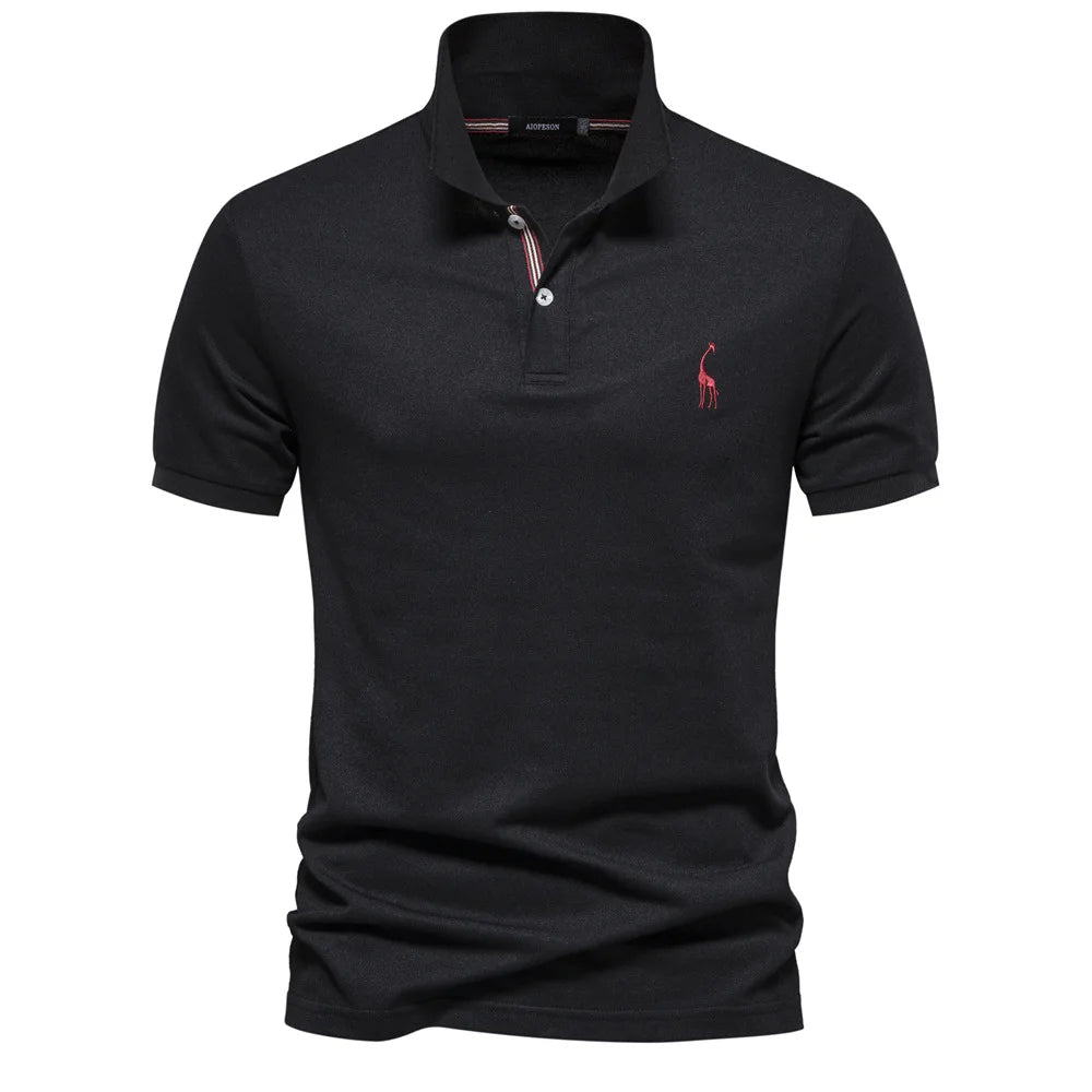 Klassiek Heren Polo met Borduurwerk