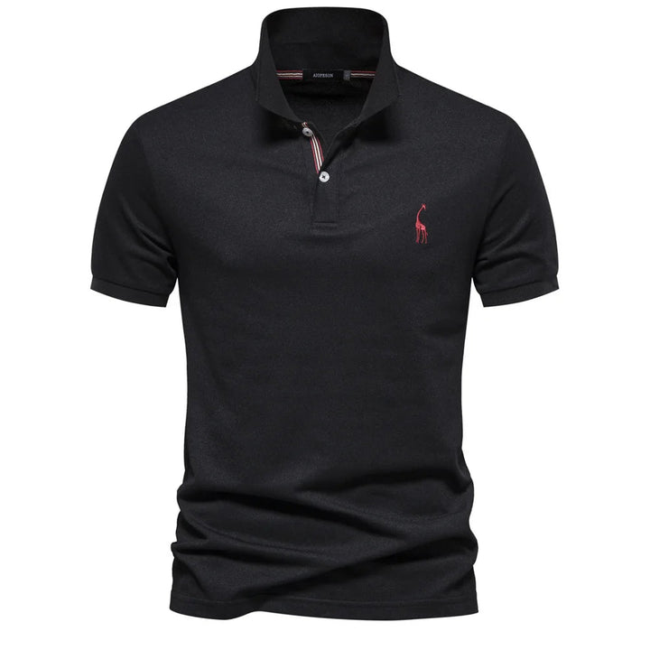 Klassiek Heren Polo met Borduurwerk