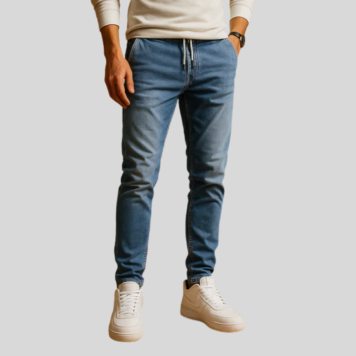 Heren Stretch Denim Jeans – Smalle Pasvorm