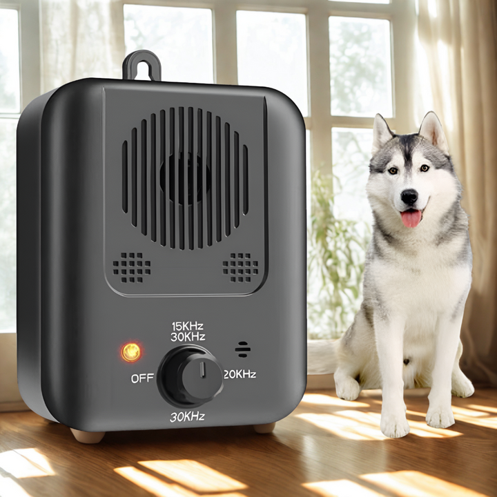 Ultrasoon anti-blafapparaat voor honden
