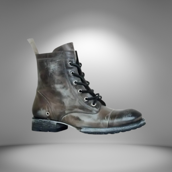 Vintage Martin Boots voor Heren in Western Stijl