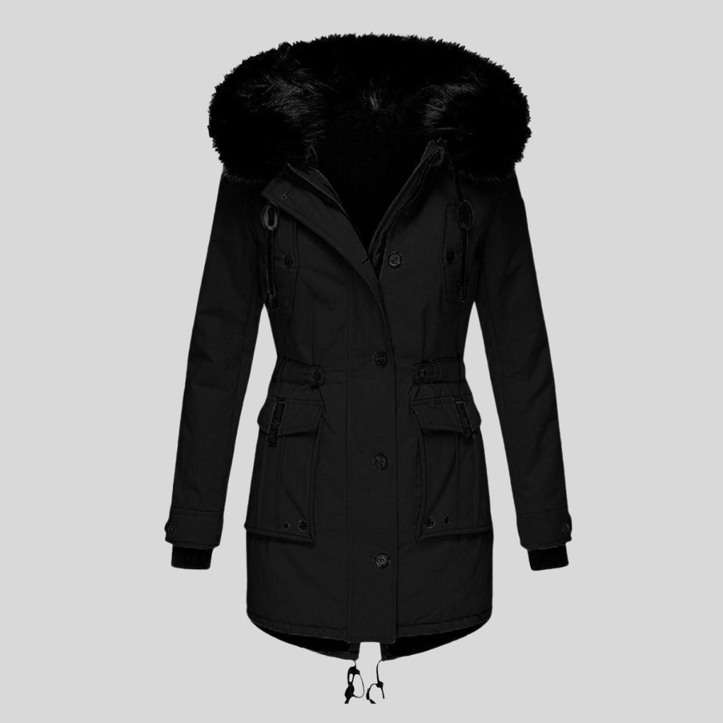 Heren Winterjas met Capuchon – Functionele Laag met Zakken