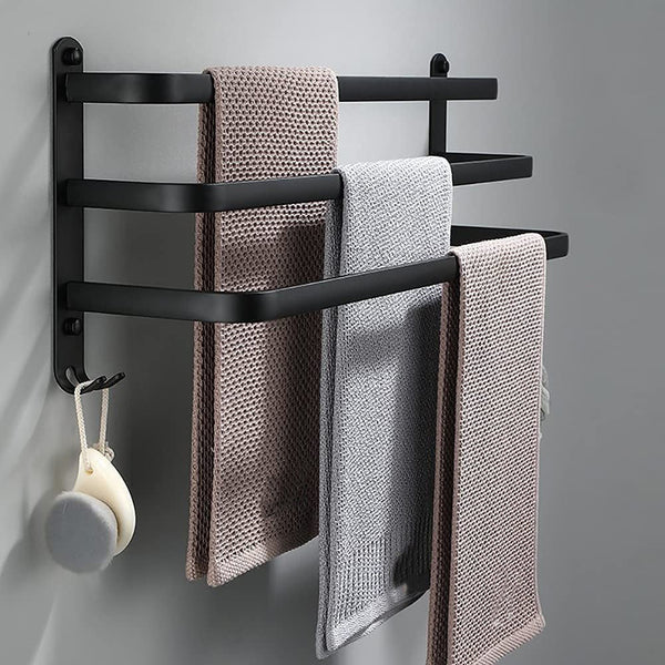 Handdoekhouder met Haken - DrySpace