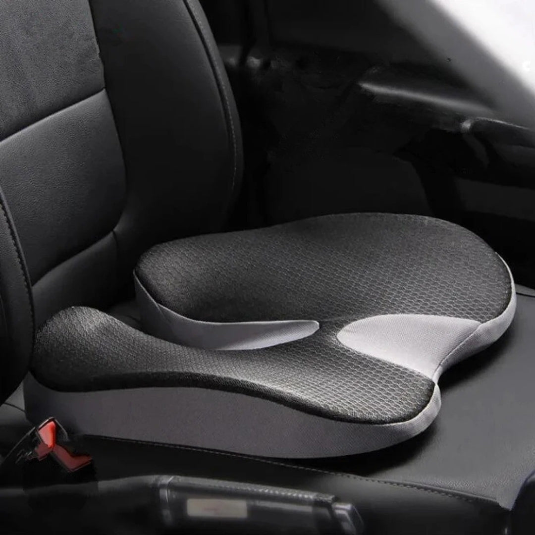 Orthopedisch autostoelkussen – Comfortabel kussen met antislip onderkant voor betere ondersteuning