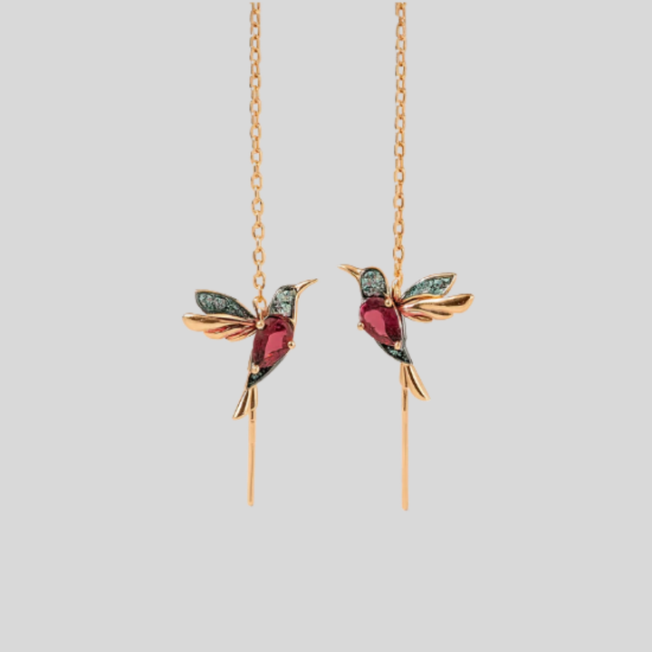 Dames Hummingbird Oorhangers
