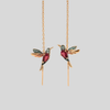 Dames Hummingbird Oorhangers