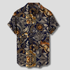 Comfortabel Heren Shirt met Korte Mouwen en Stijlvolle Print