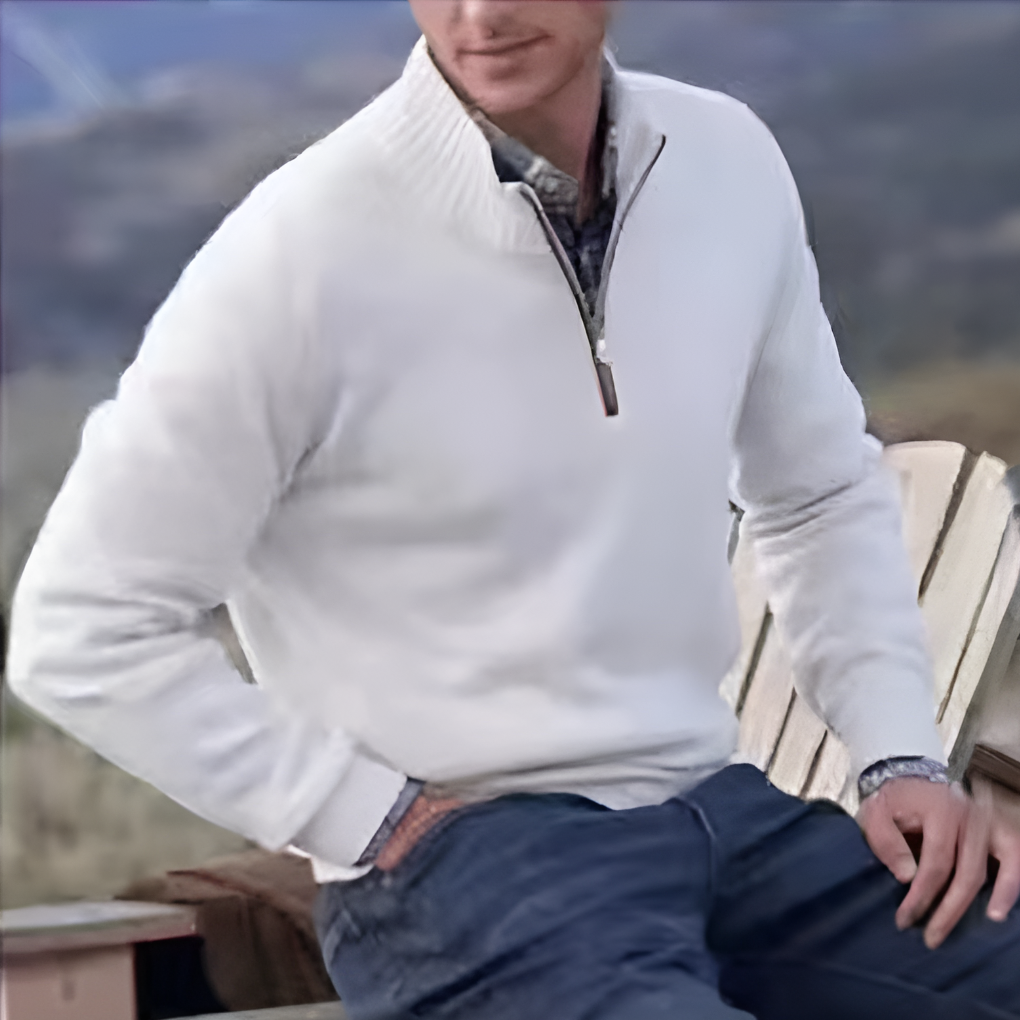 Heren Half-Zip Trui – Stijlvolle Laagoptie