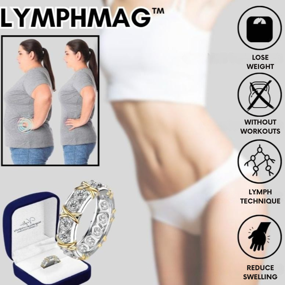 Magnetische wellnessring ter ondersteuning van doorbloeding, energie en ontgifting