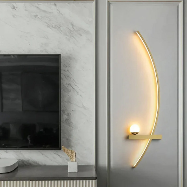 Zetra - Led Wandlamp Luxe