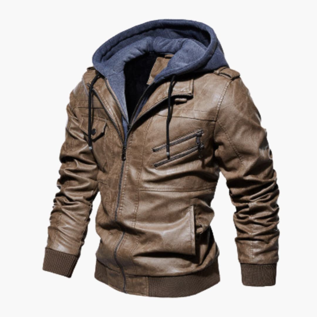 Heren Hooded Jacket met Meerdere Zakjes