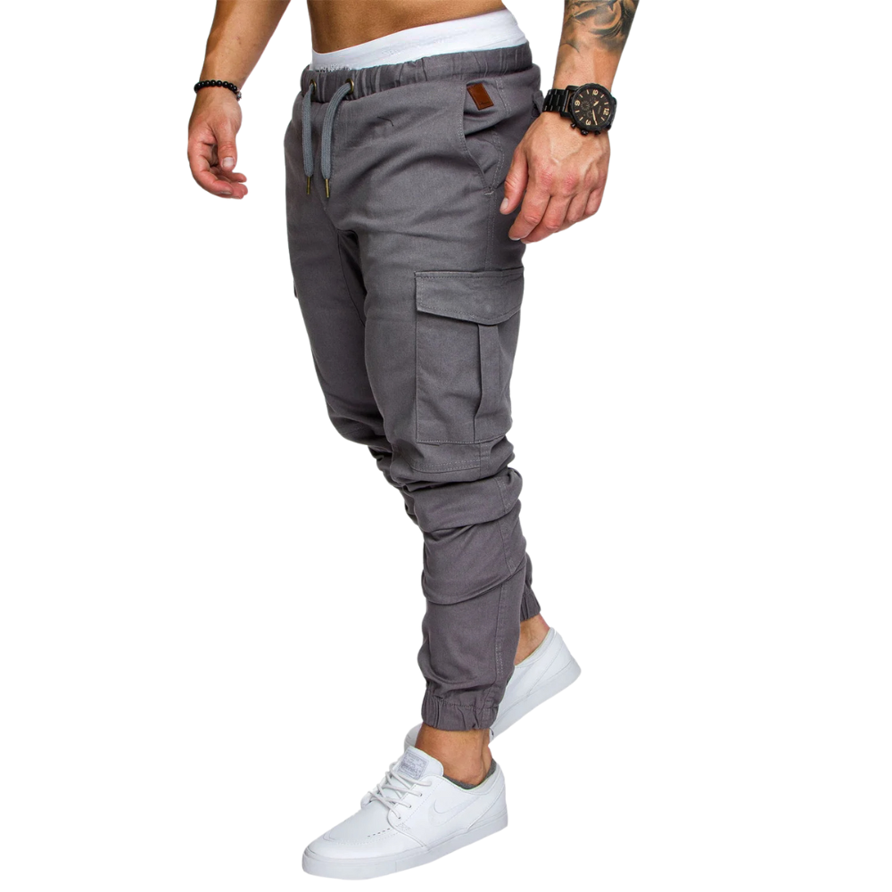 Stoere Cargo heren broek met Meerdere Zakken
