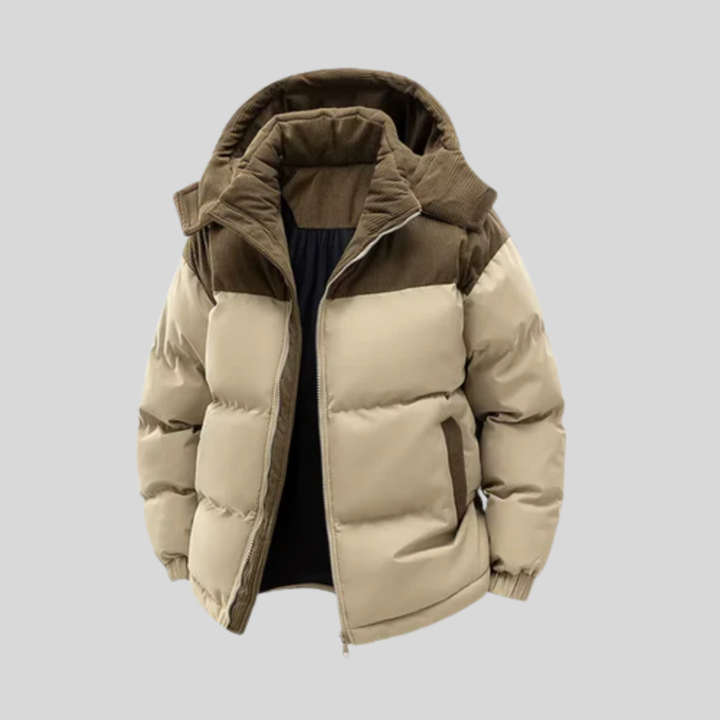 Heren Geïsoleerde Winterjas met Capuchon