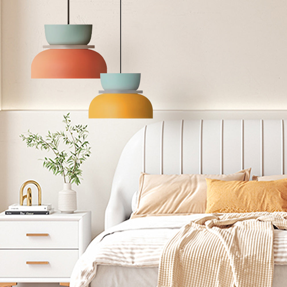 Lucie Nordic Color Block Hanglamp