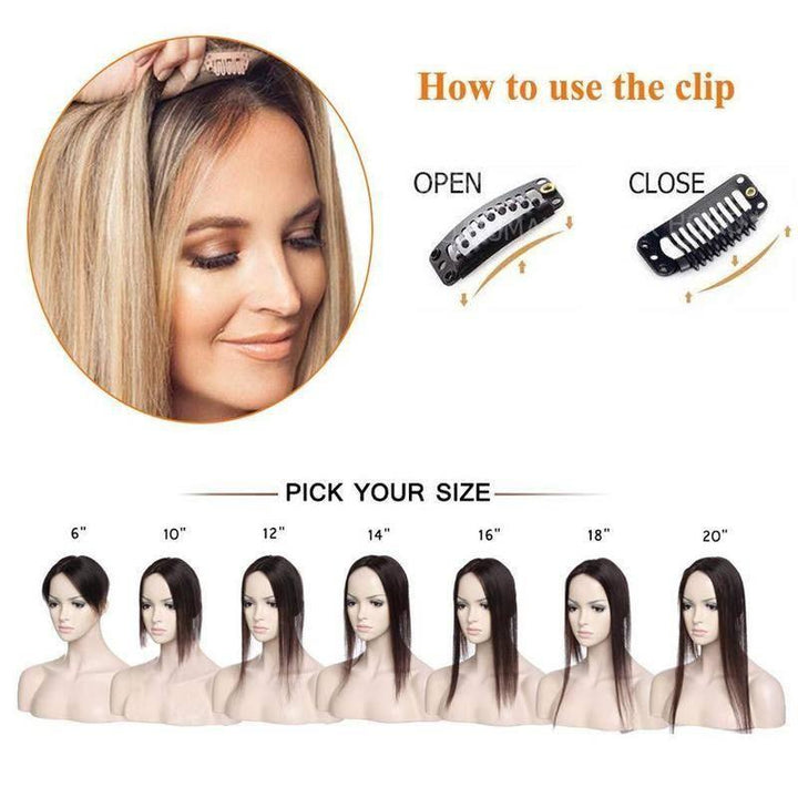 Snelle Clip-in Haarextensions voor Kort Haar – Zuri