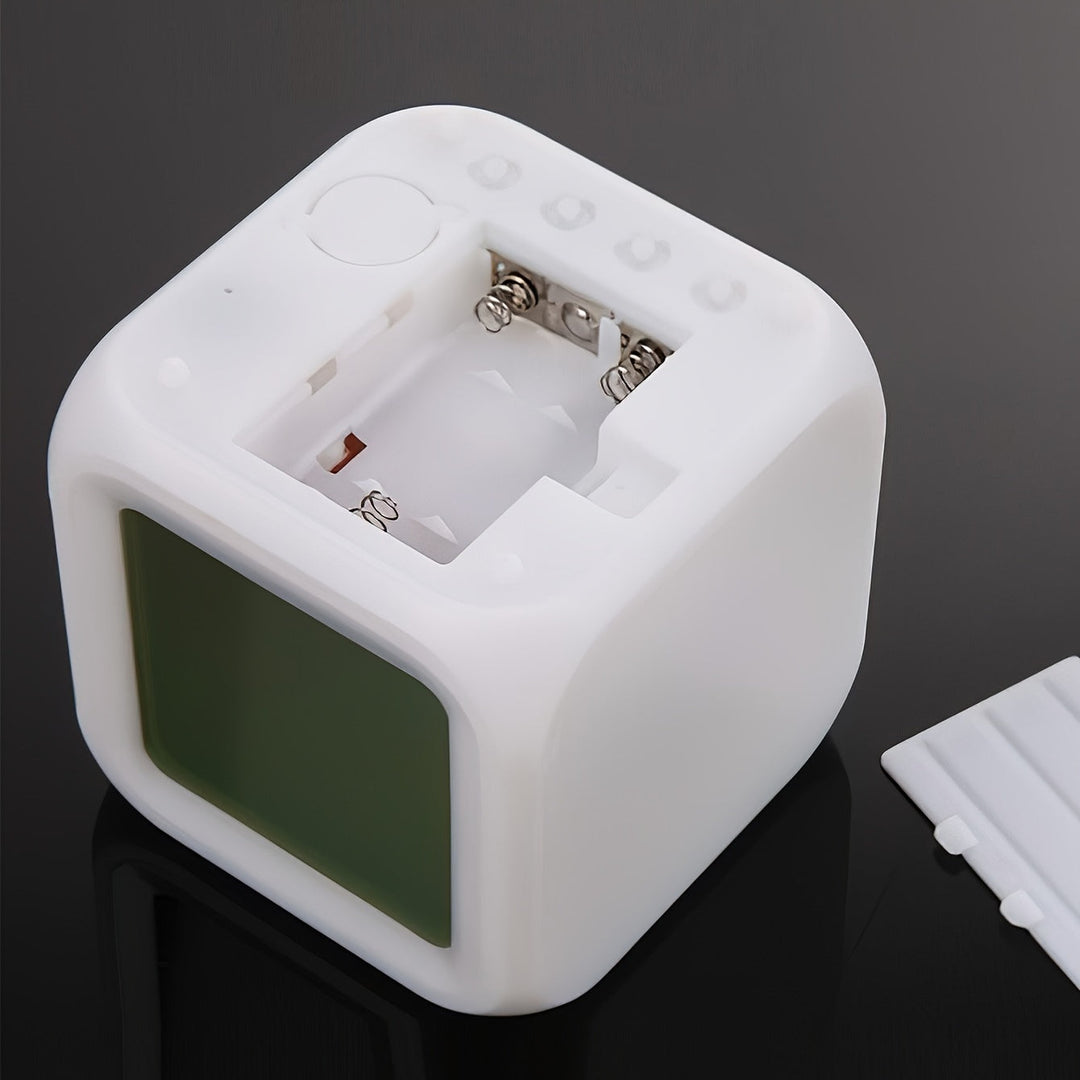 Digitale LED-klok met temperatuurweergave – Stil en helder voor elke ruimte