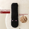 Fluffy huissokken van coral fleece met antislip, in 16 varianten