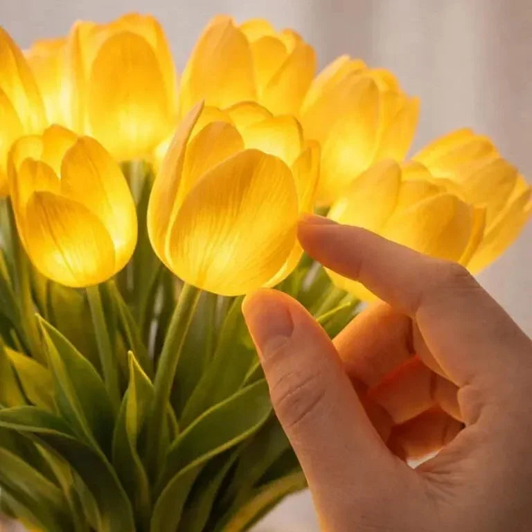 Gezellige LED-bloemlamp voor warme sfeerverlichting