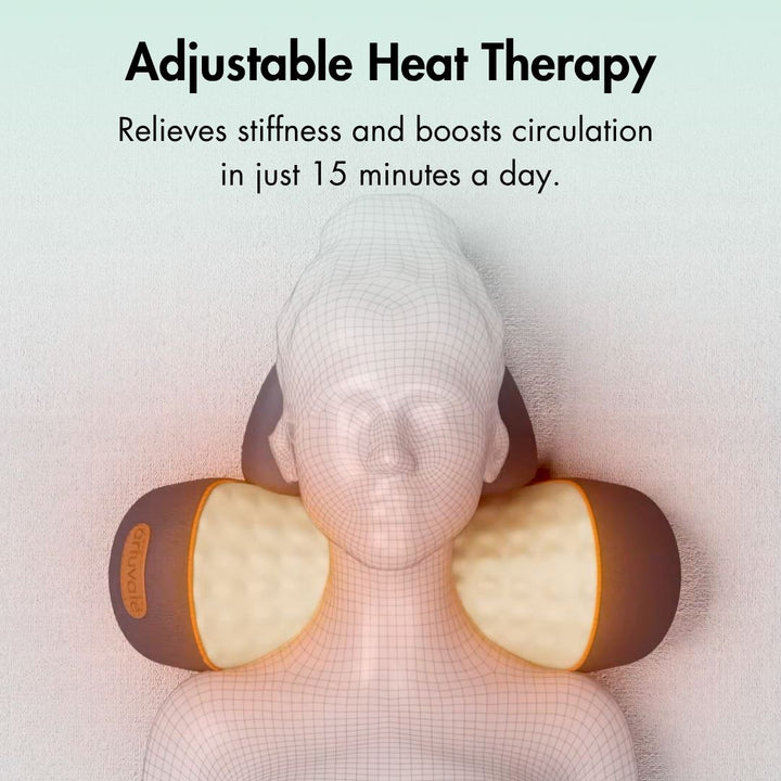Nekmassager met Warmte en Vibratie en Houdingsondersteuning