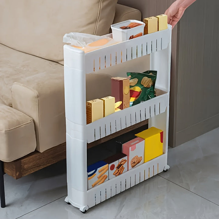 Kleine Opbergtrolley – Praktisch en Mobiel voor Keuken en Badkamer
