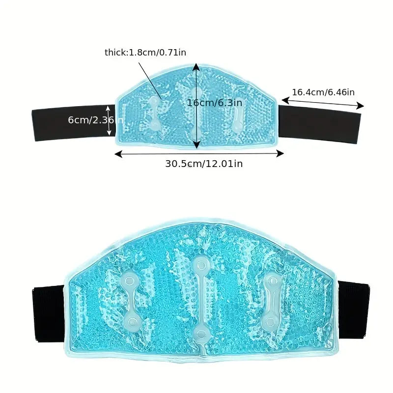 Universele Pasvorm, Warm/Koud Kompres voor Schouder, Nek en Taille